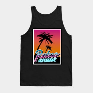 Vaporwave Aesthetic Style 80s 90s Synthwave Retro Tank Top